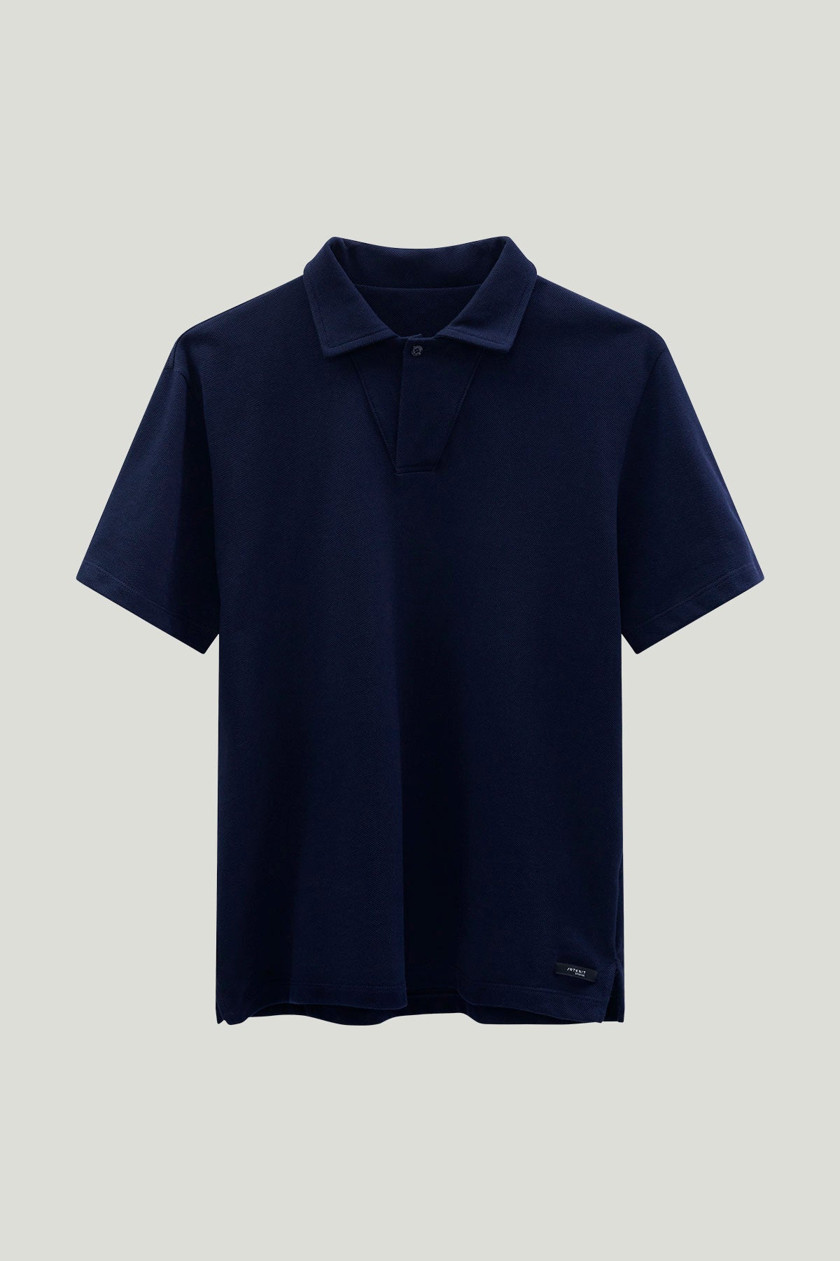 Kurzärmeliges Piqué-Poloshirt aus Bio-Baumwolle