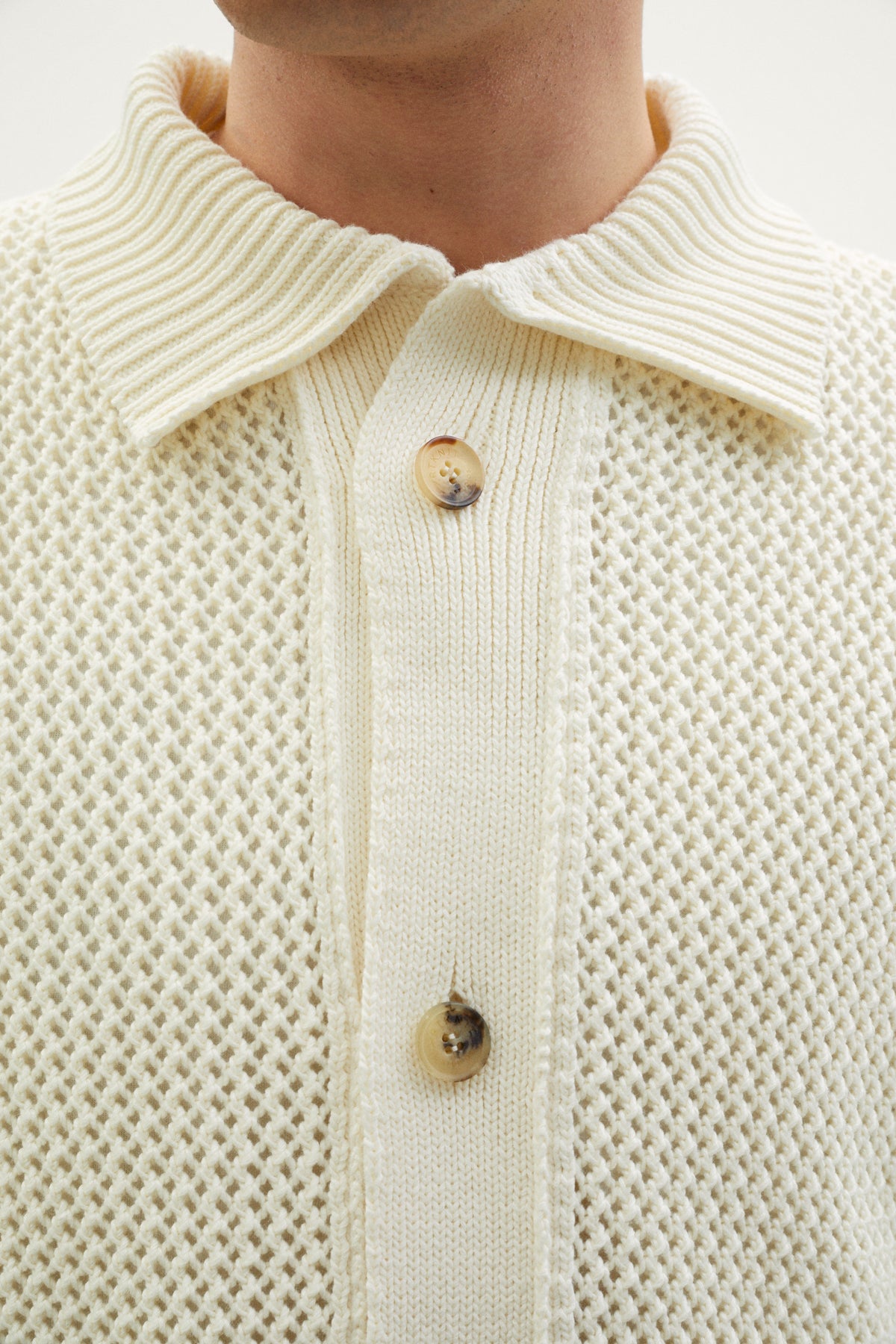 The Organic Cotton Open-Tricot Jacket