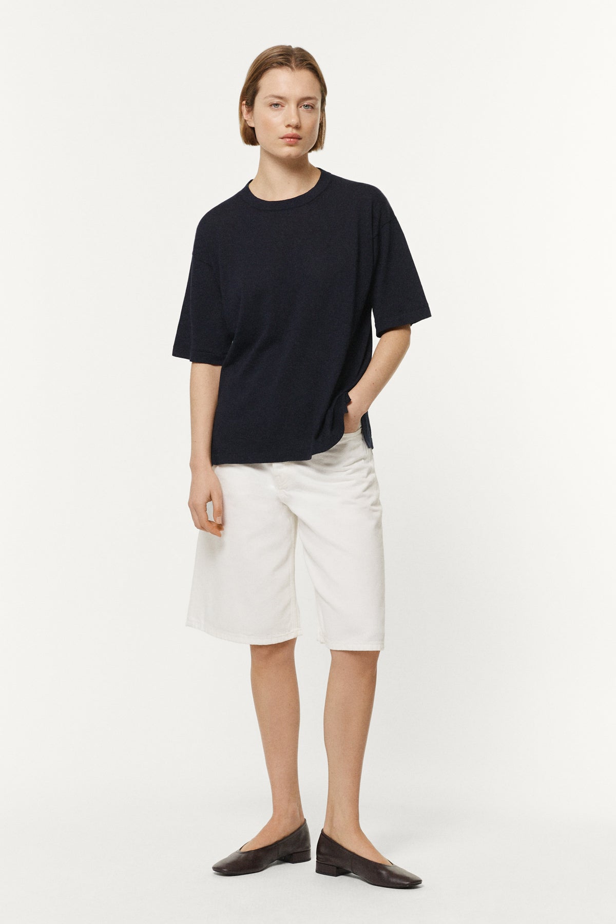 The Organic Cotton Lightweight T-shirt blue