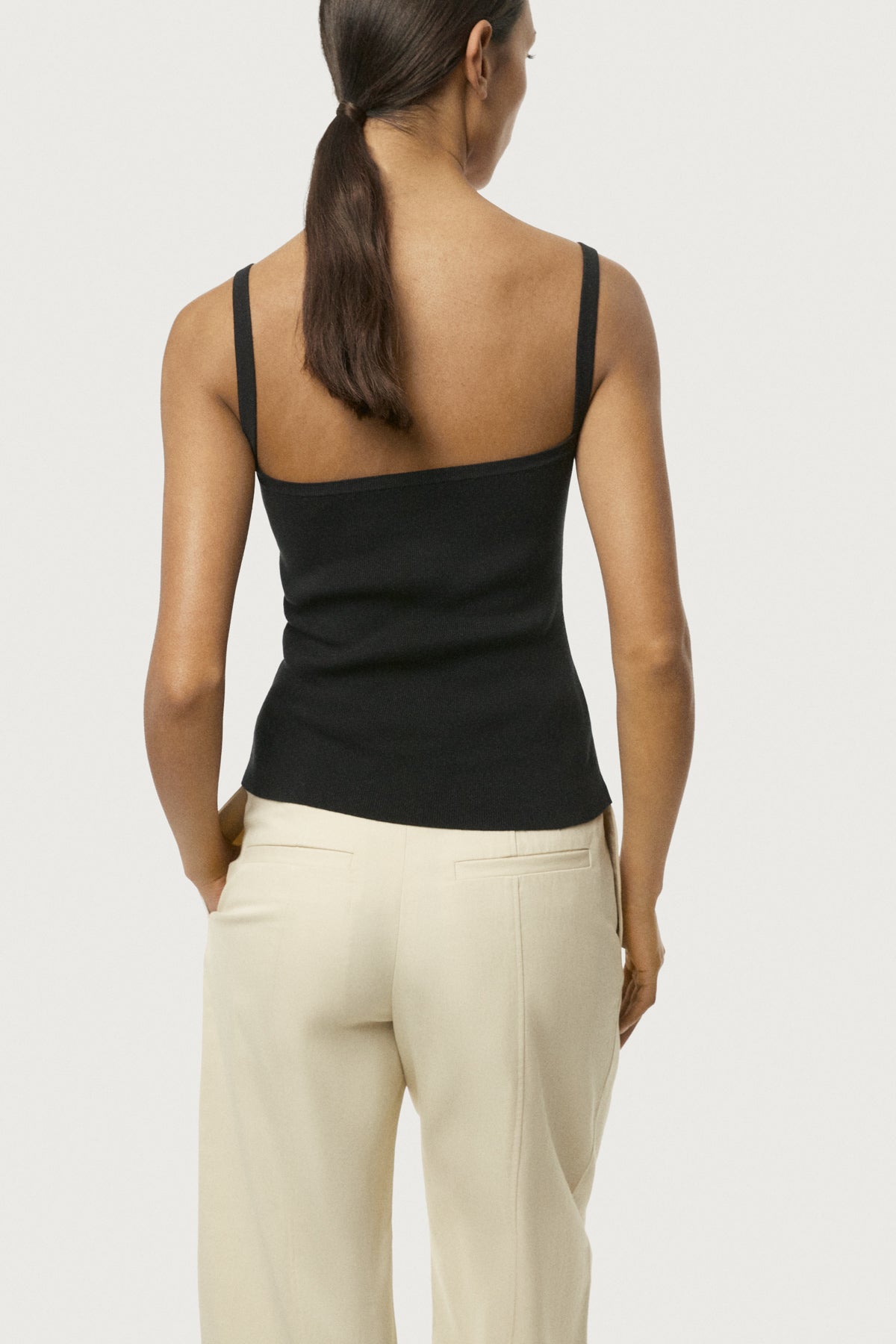 The Organic Cotton Spaghetti Tank Top