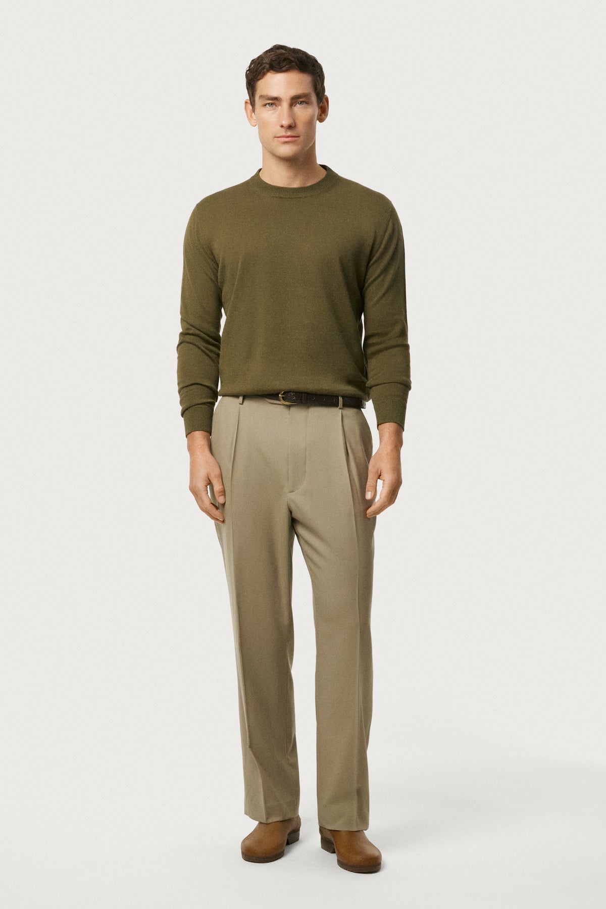The Linen Cotton Knit Sweater