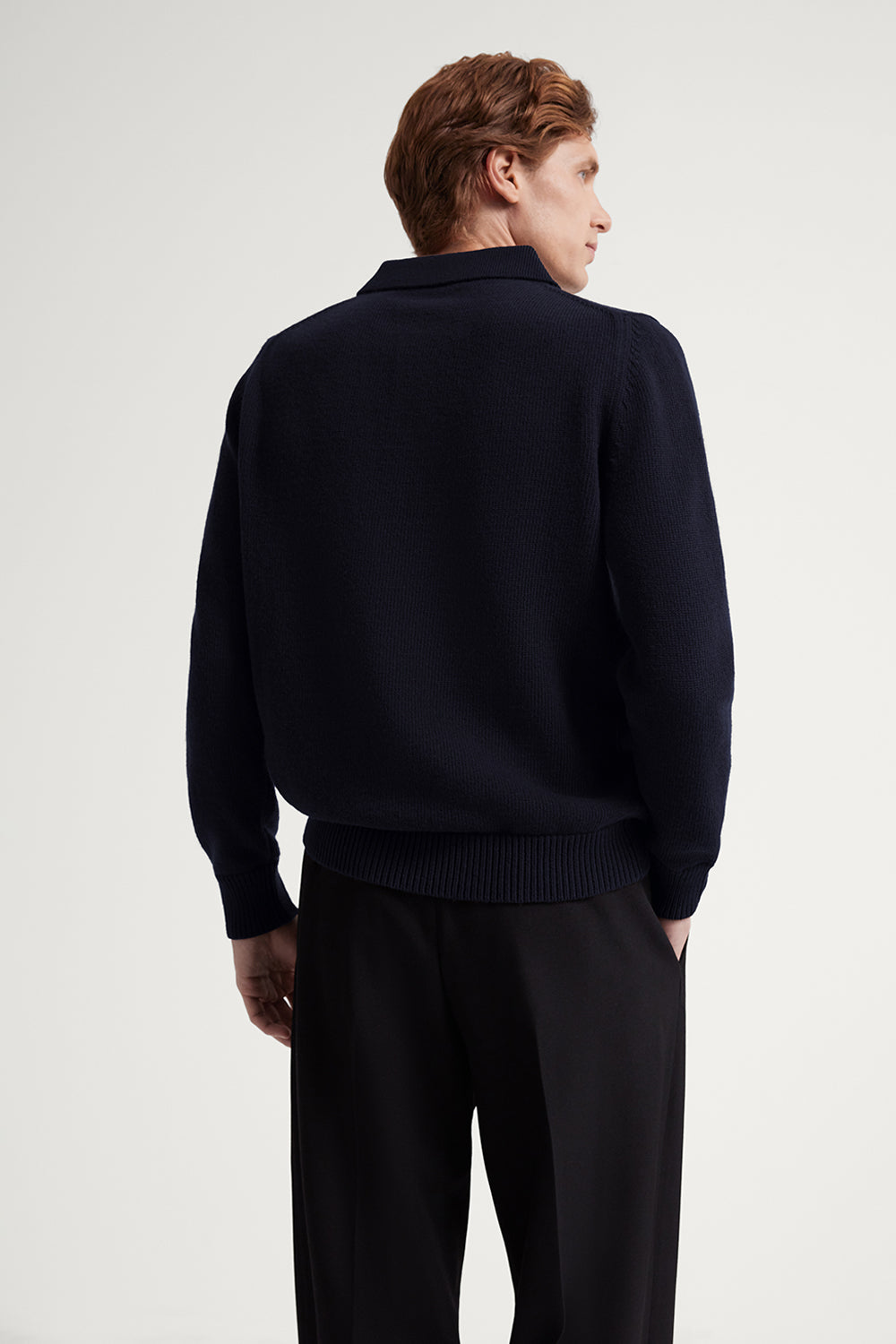 Das Vintage Relaxed Poloshirt aus Wolle