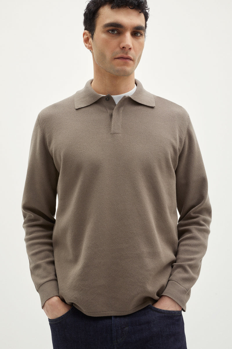 Piqué-Poloshirt aus Bio-Baumwolle
