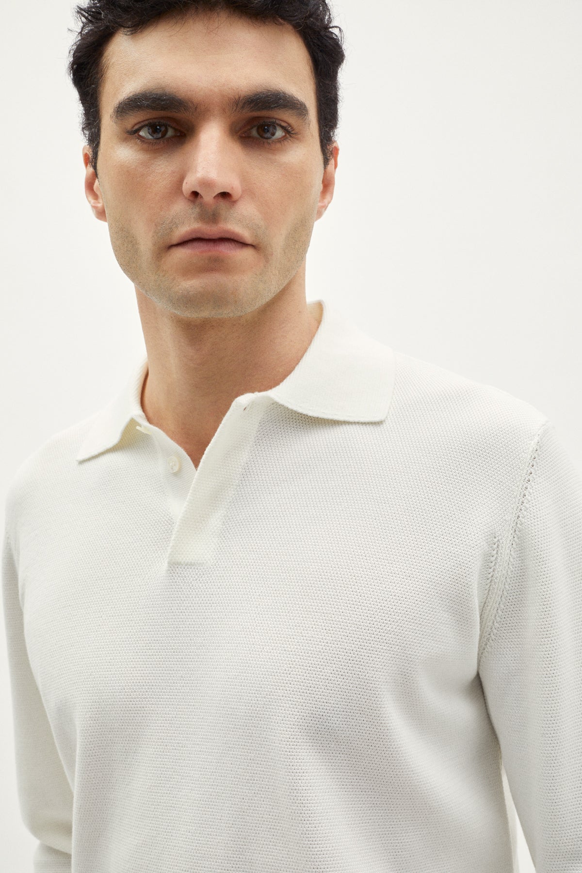 The Organic Cotton Long Sleeve Polo