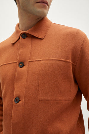 Terracotta | The Organic Cotton Boxy Jacket