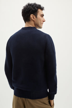 Deep Blue | The Organic Cotton Tricot Sweater