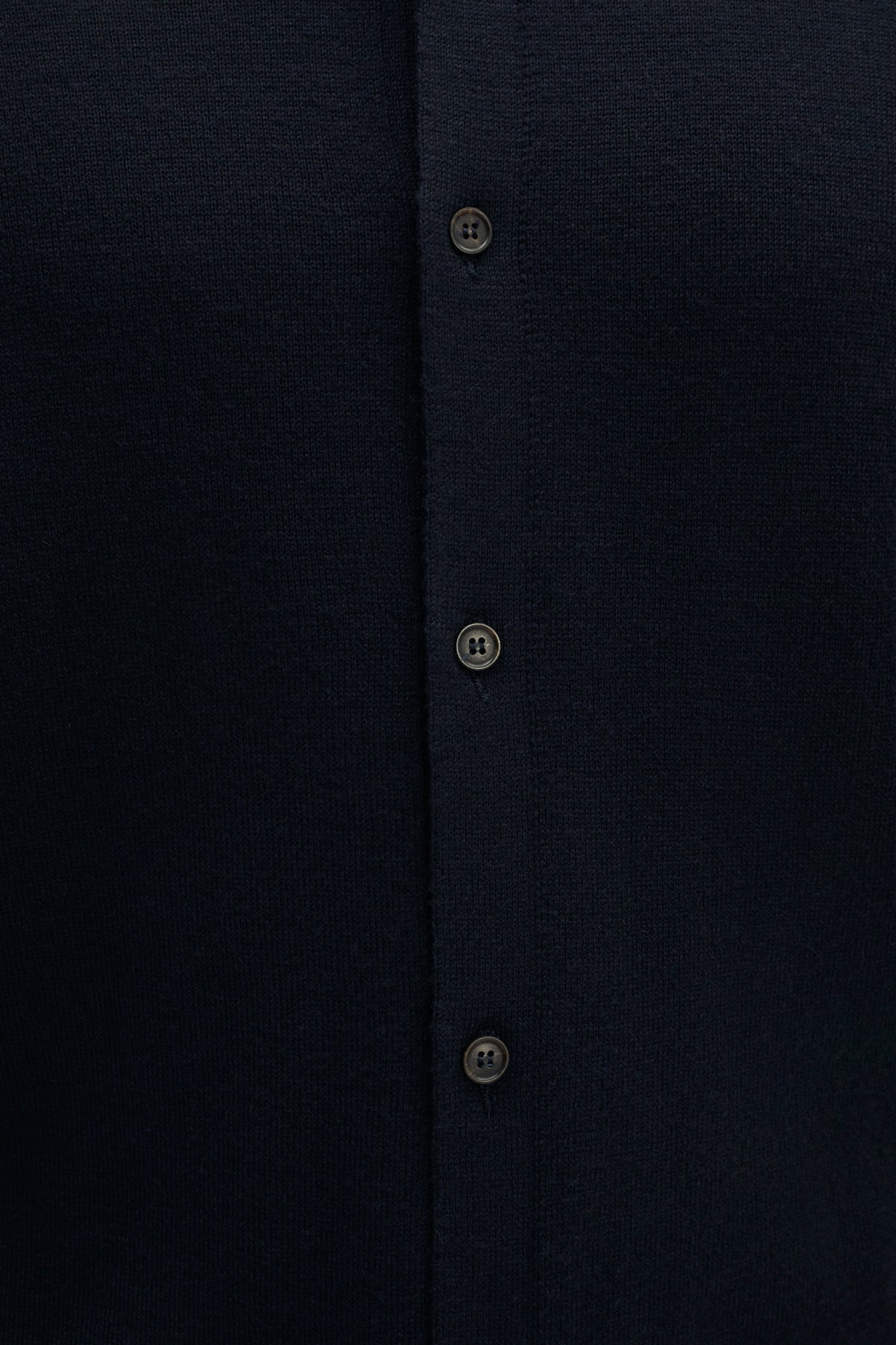 The Merino Wool Knit Shirt - blue