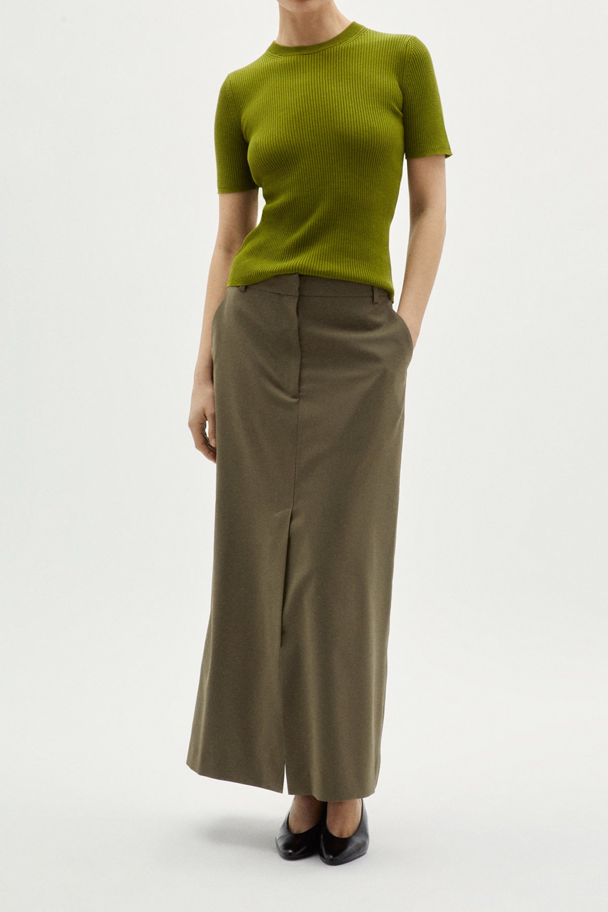 T-Shirt a Coste in Cotone Organico – Versione Imperfect