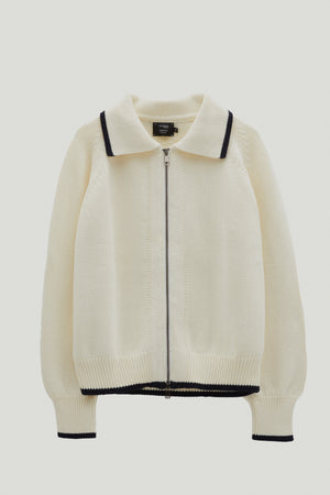 Milk White | The Organic Cotton Tricot jacket