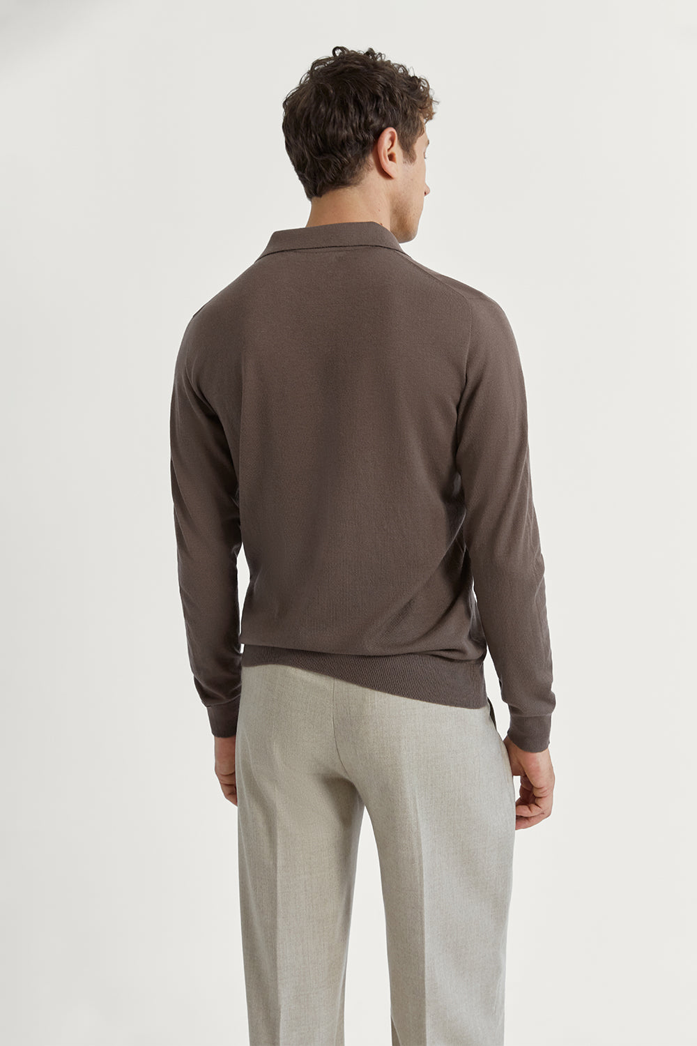 The Ultrasoft Wool Polo Clay