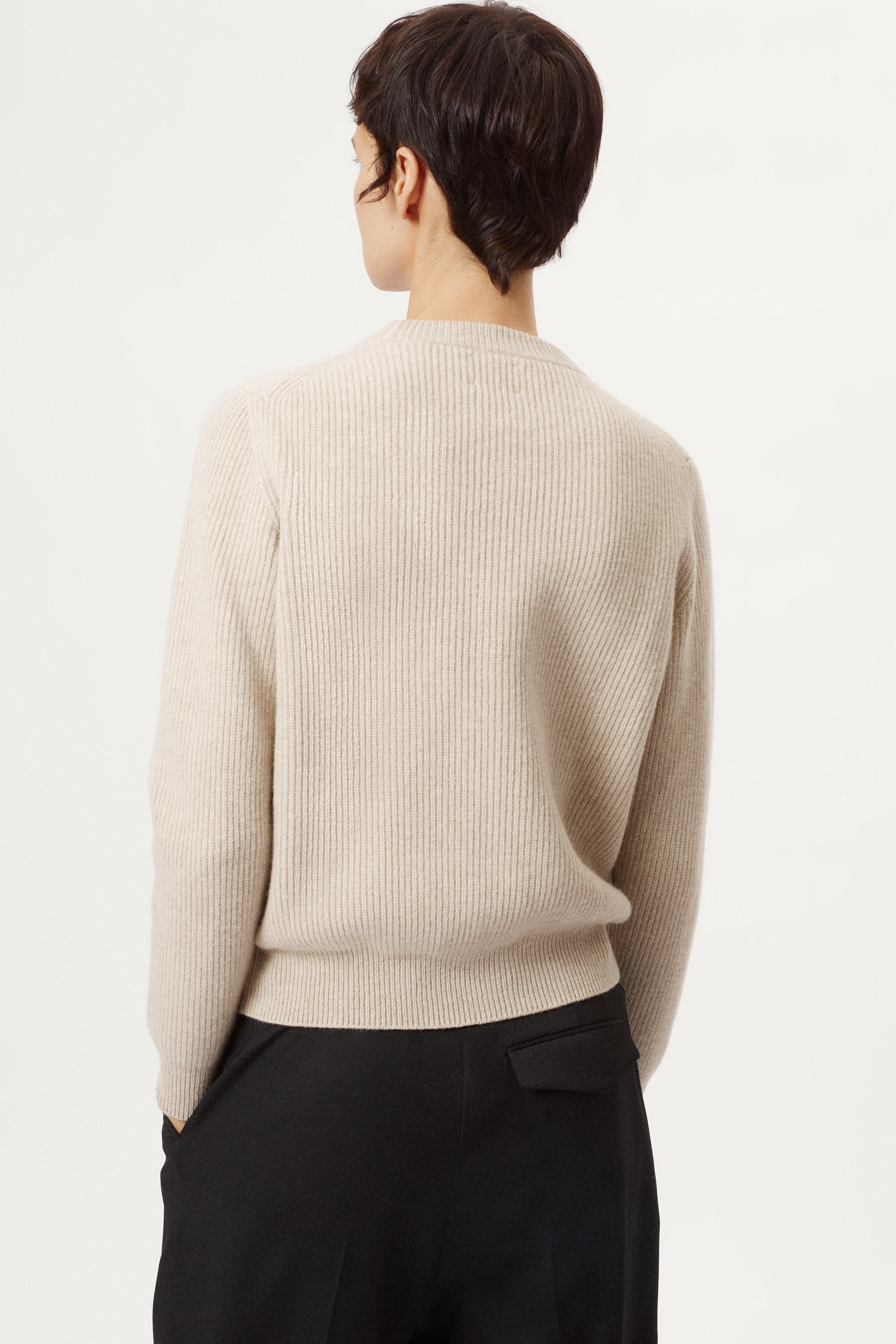 The Woolen Ribbed Sweater
