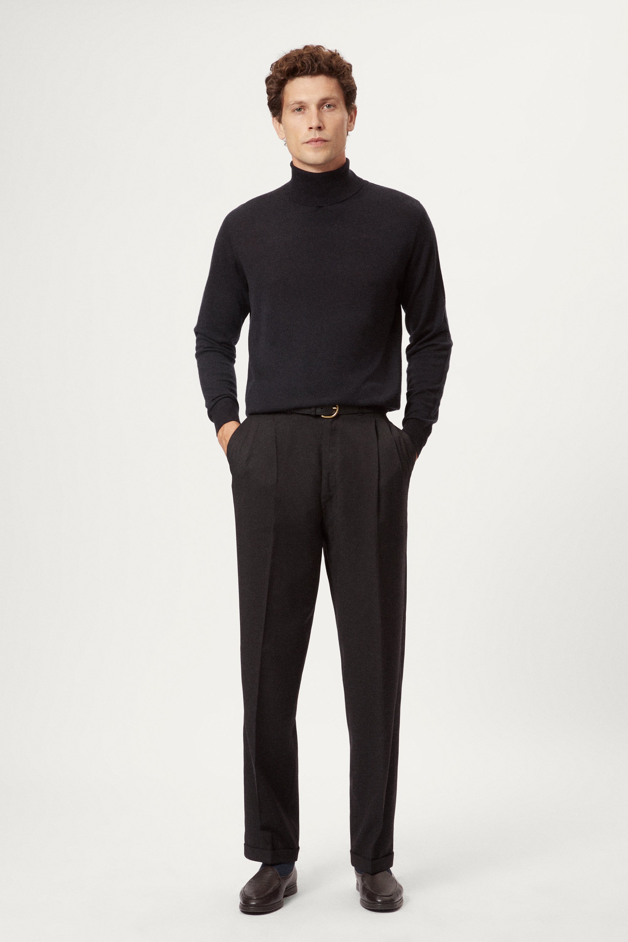 Superweicher Pullover mit Hohem Kragen