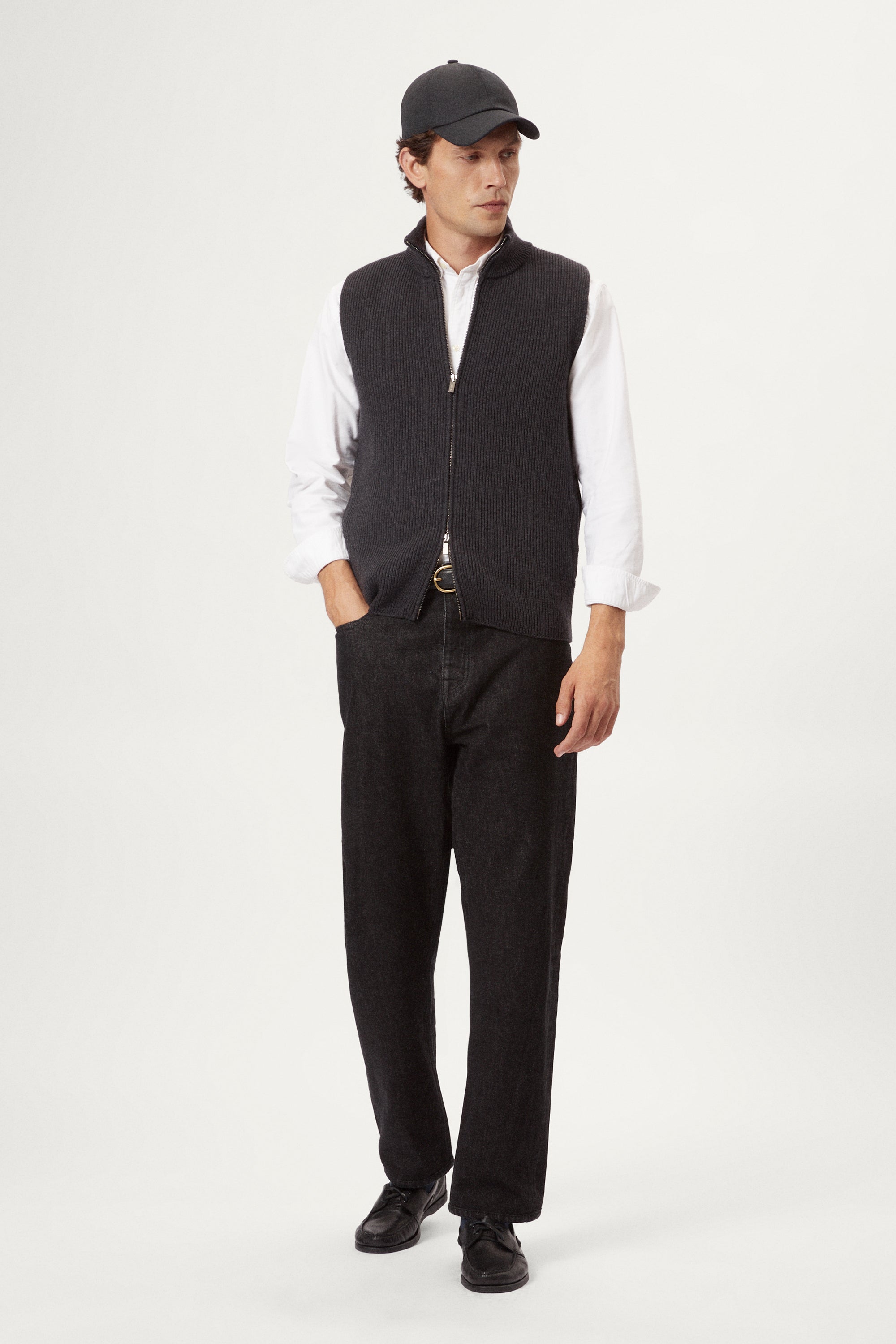 The Merino Wool Zip Vest