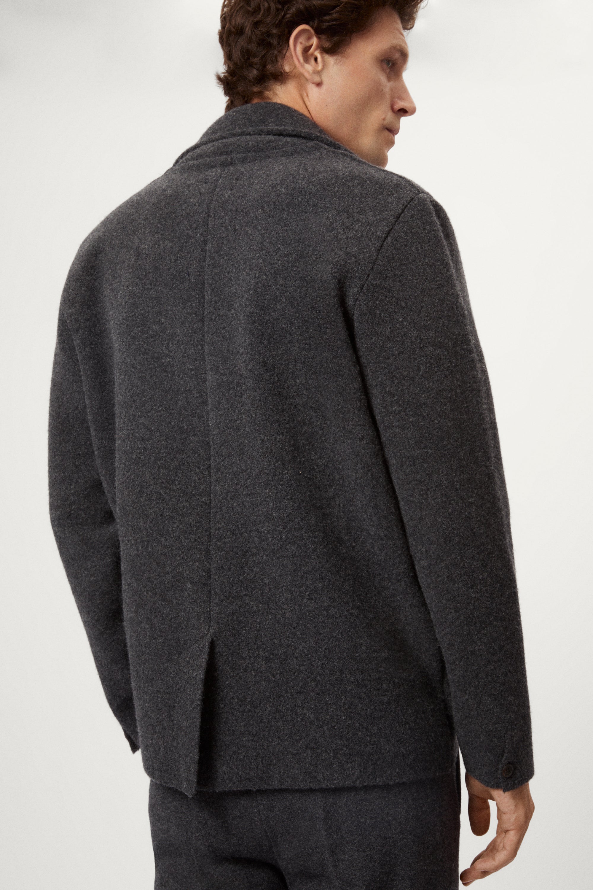 Blazer aus Filzwolle