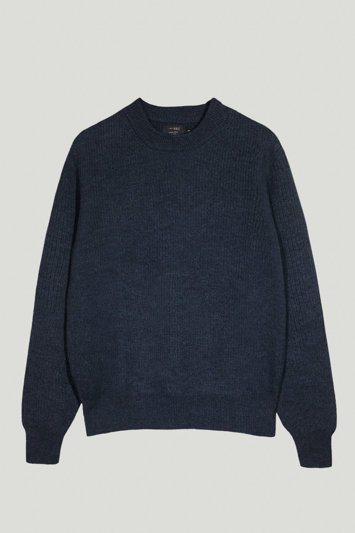 the natural dye crewneck sweater indigo blue