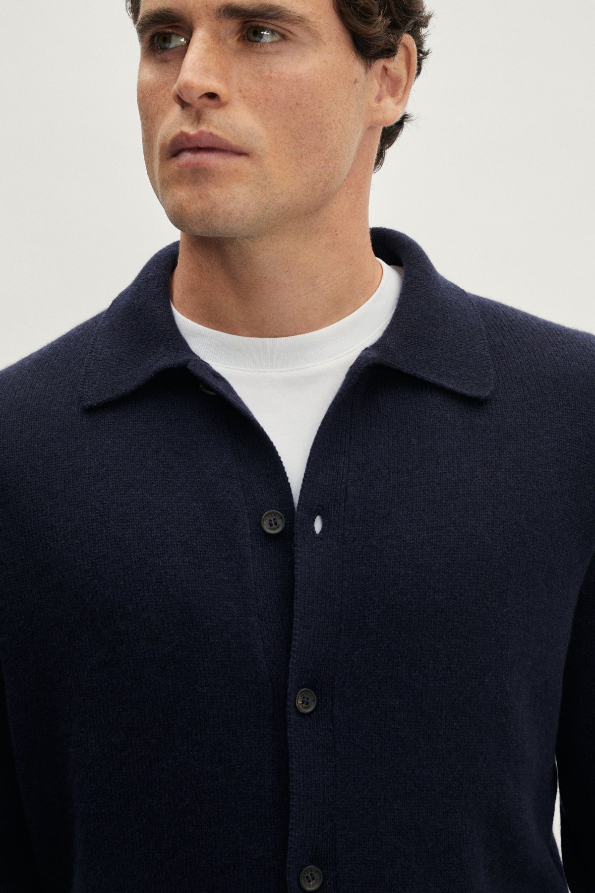 The ReCashmere Shirt - blue