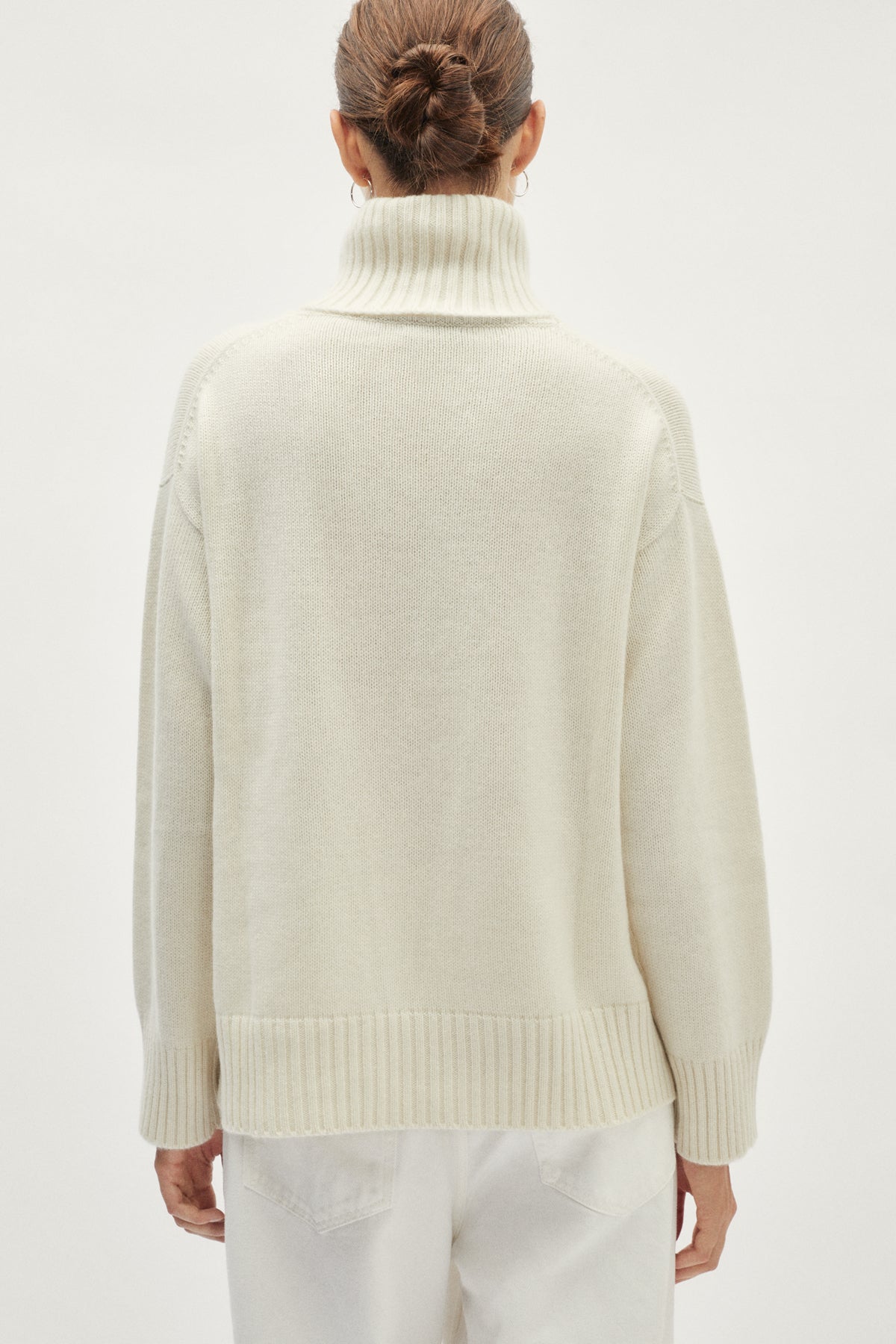 The ReCashmere Ribbed High Neck