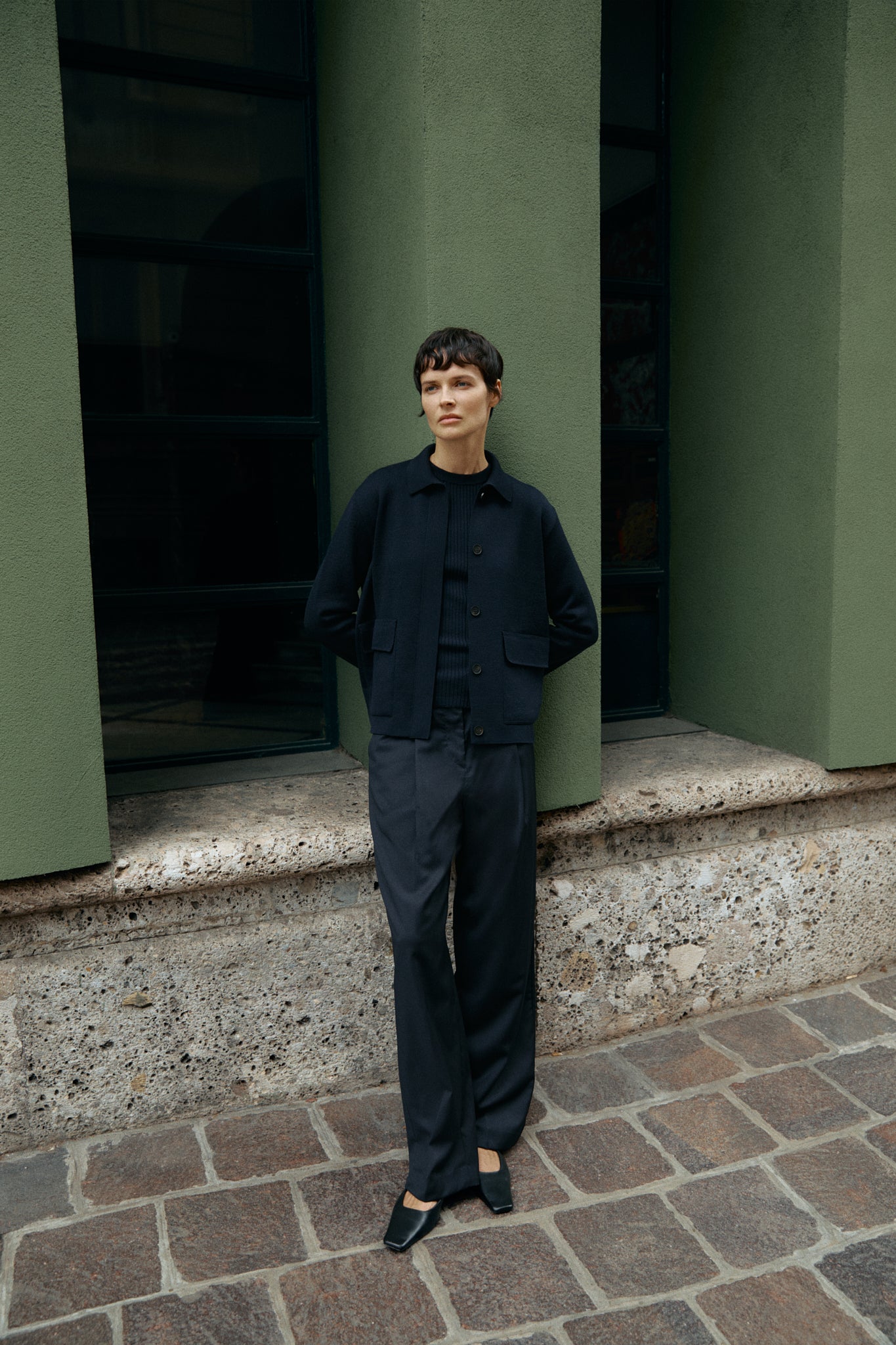 Giacca in Lana Merino