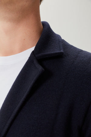 Oxford Blue | The Boiled Wool Blazer – Imperfect Version