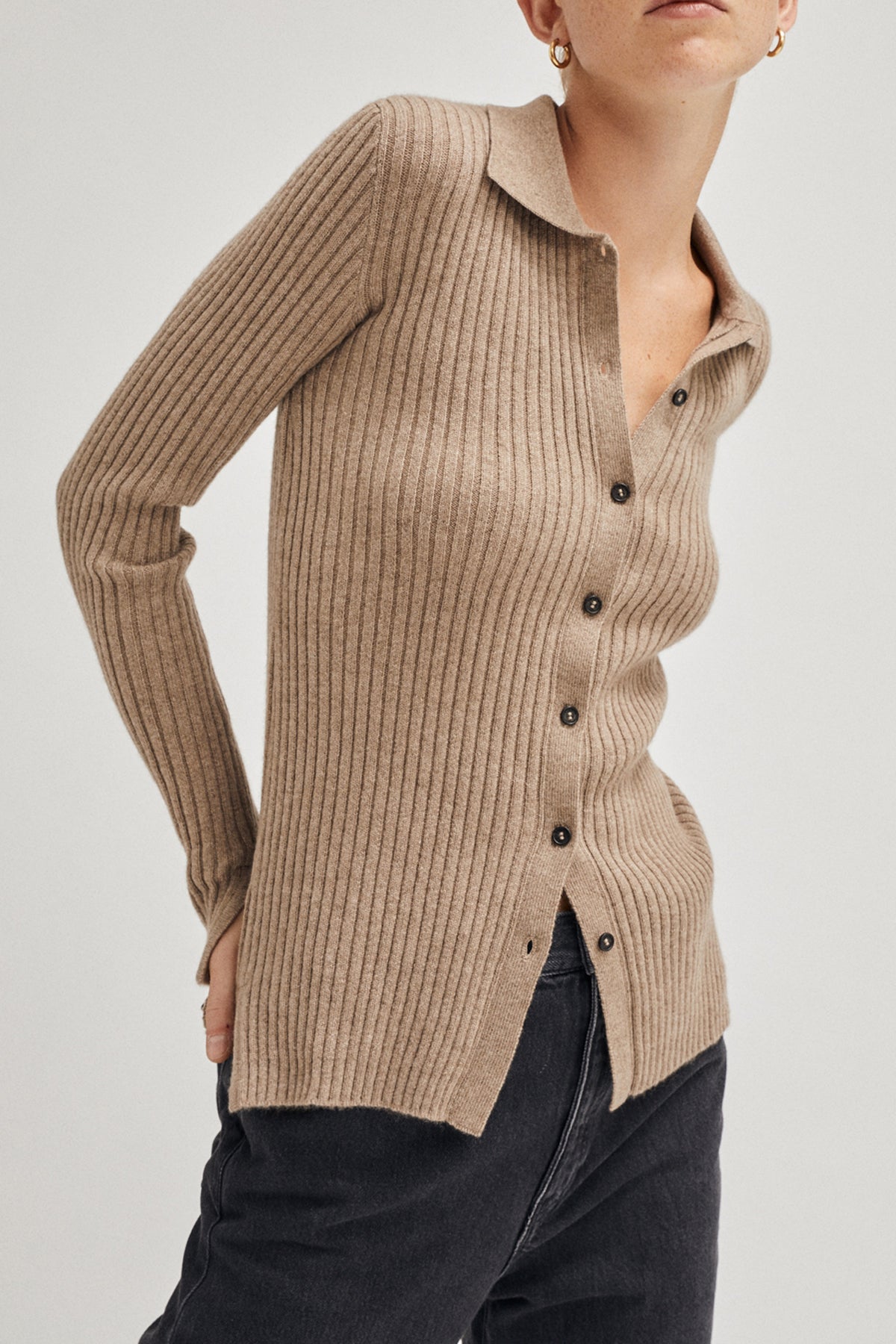 Camicia a Coste in Cashmere - Versione Imperfect