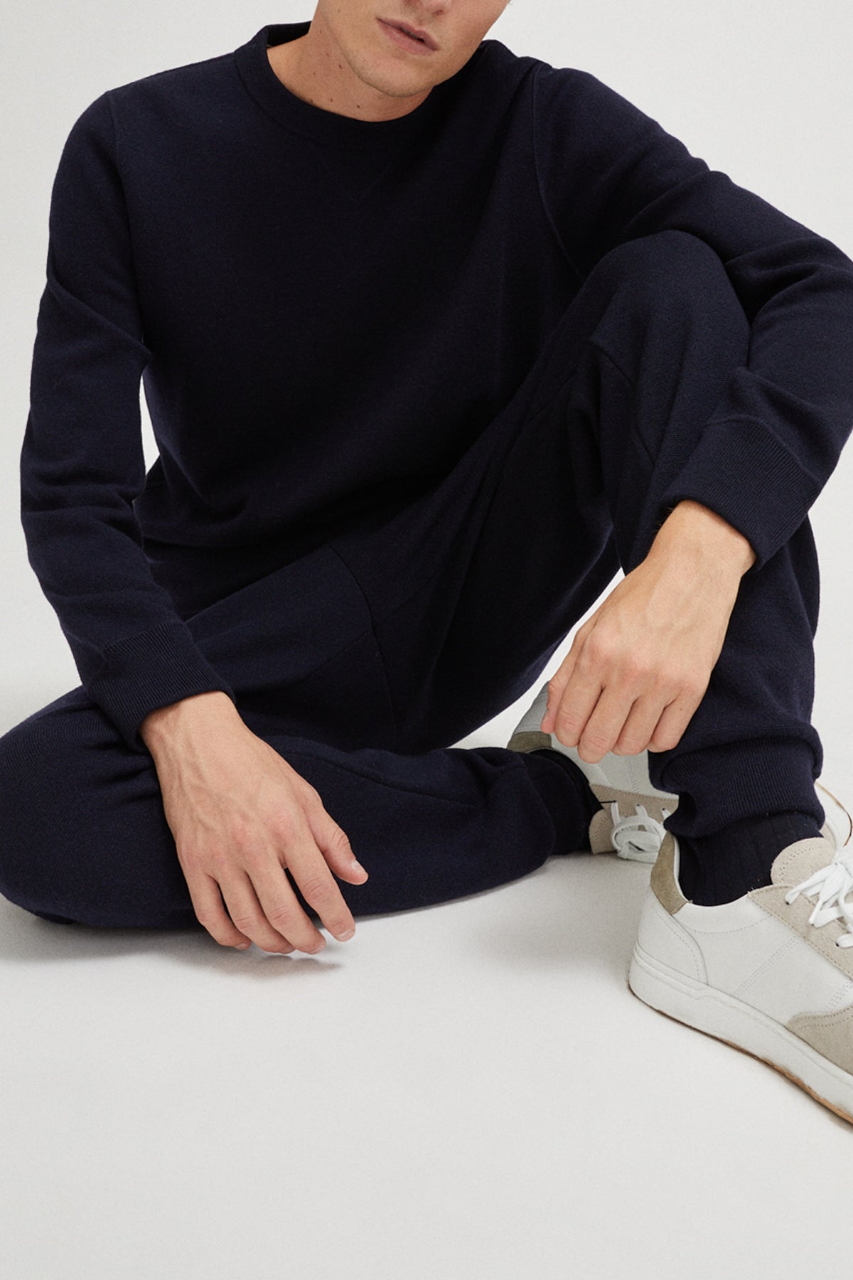 the merino wool jogger imperfect version 13 blue navy