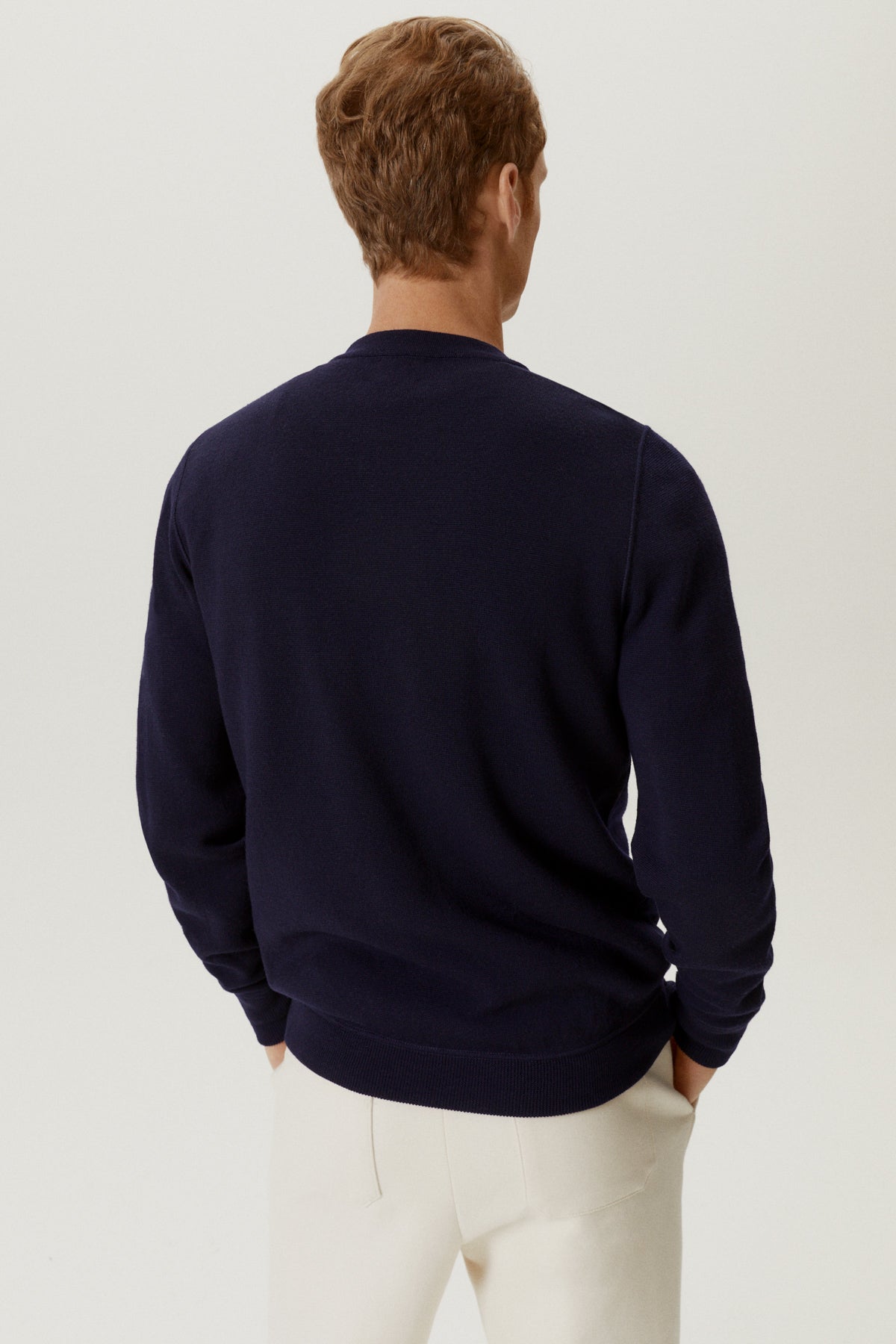 Oxford Blue | The Merino Wool Sweatshirt