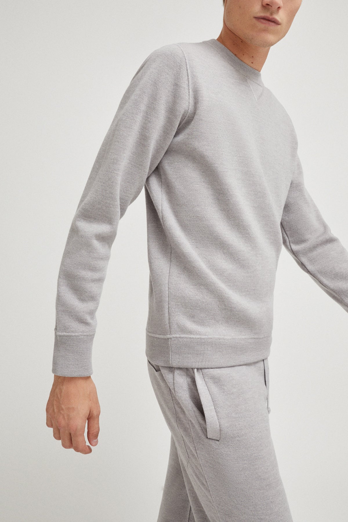 Light Grey | The Merino Wool Sweatshirt – Imperfect Version
