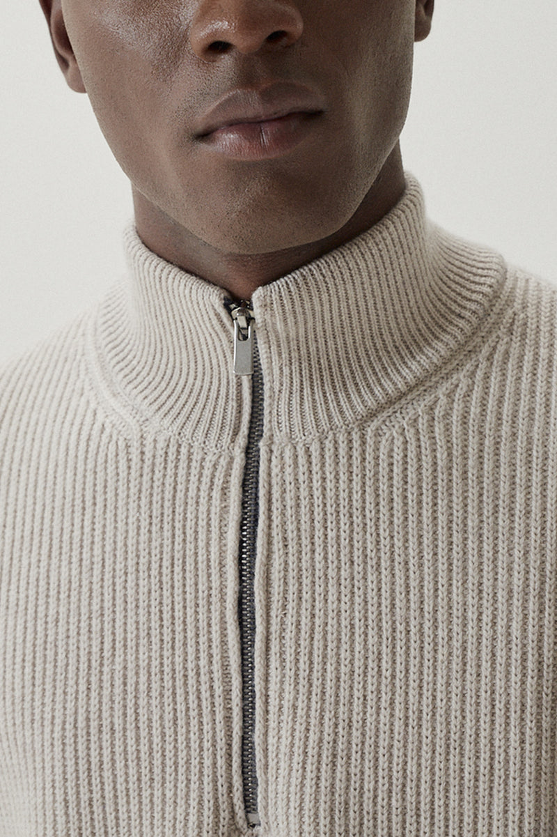 Pearl | The Merino Wool Half-Zip Jumper – Imperfect Version