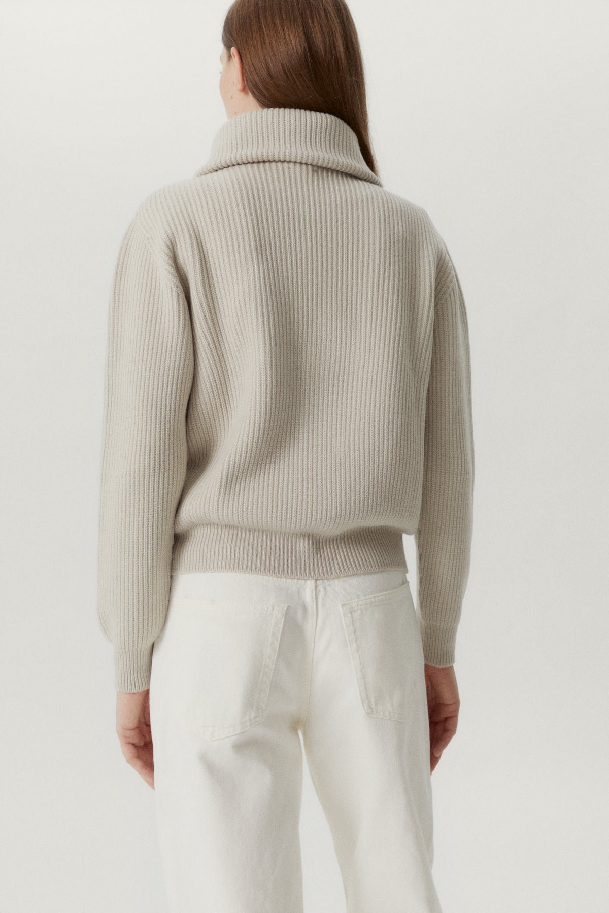 The Merino Wool Half-zip Sweater