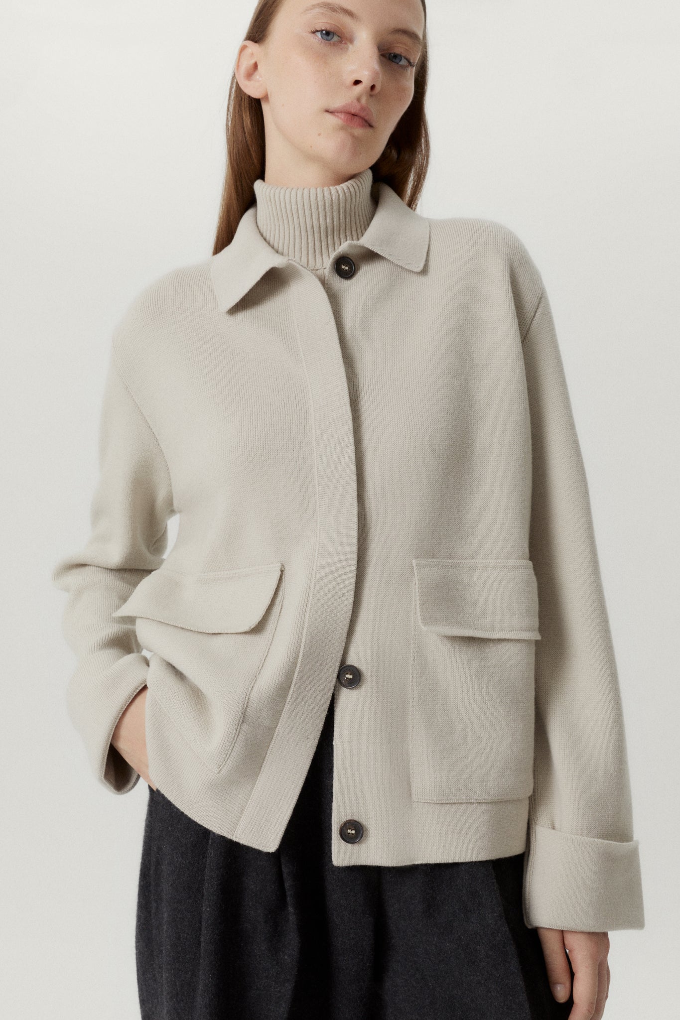 Pearl | The Merino Wool Jacket