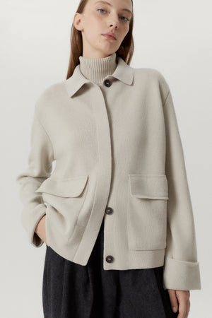 Pearl | The Merino Wool Jacket