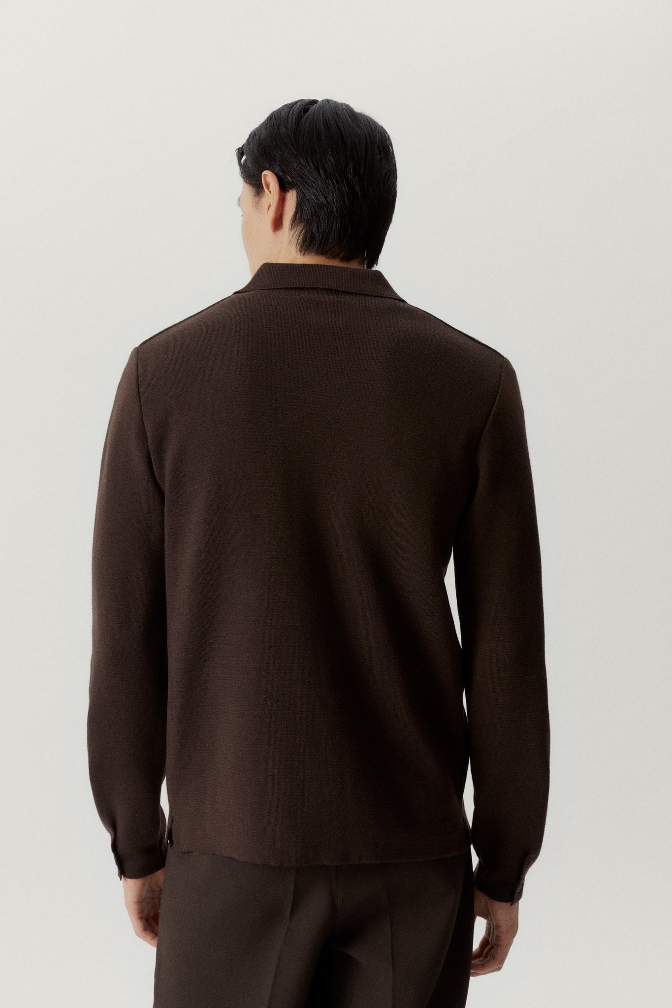 Mocha Brown | The Merino Wool Overshirt