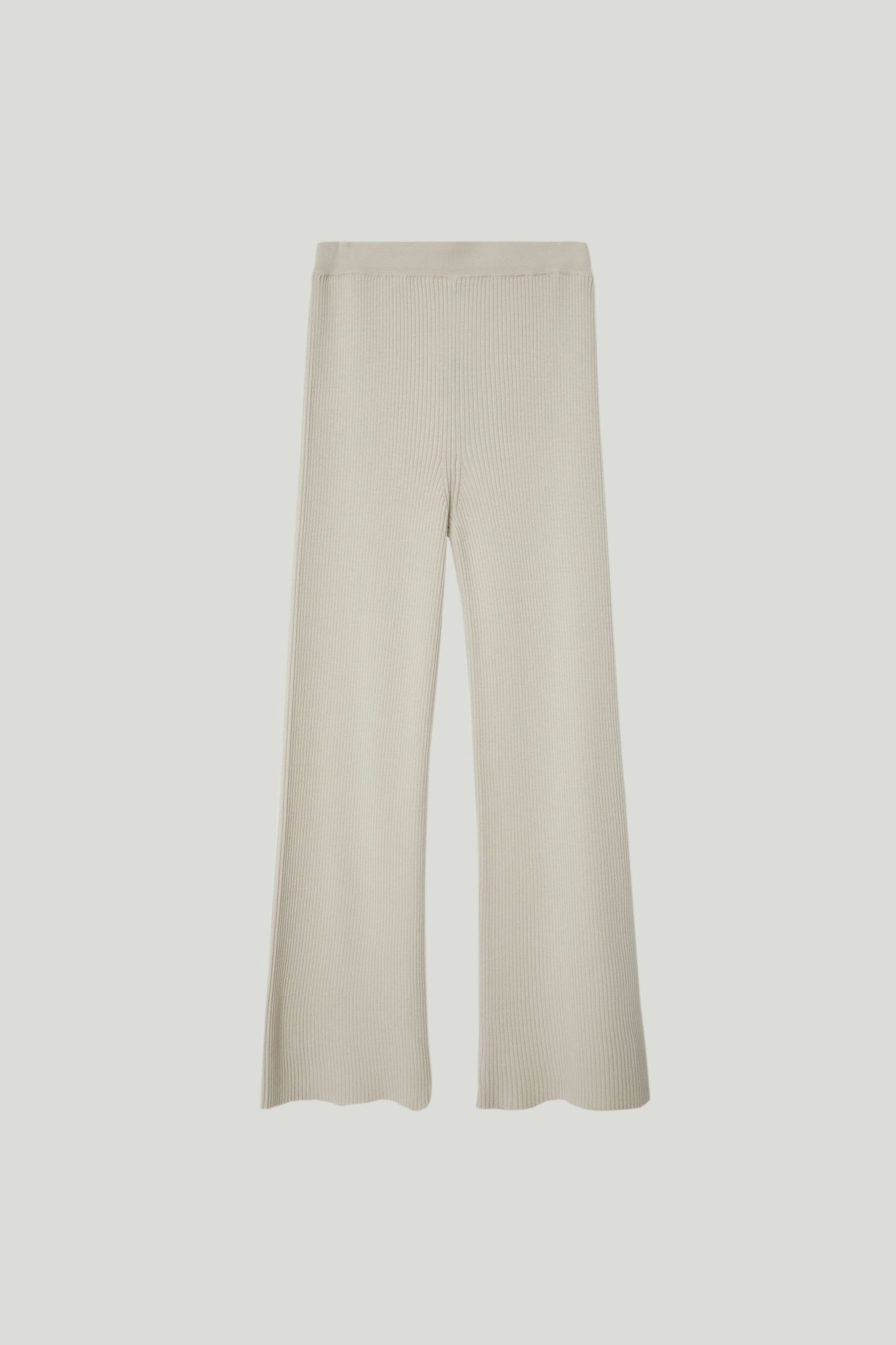 Pearl | The Merino Wool Ribbed Pants