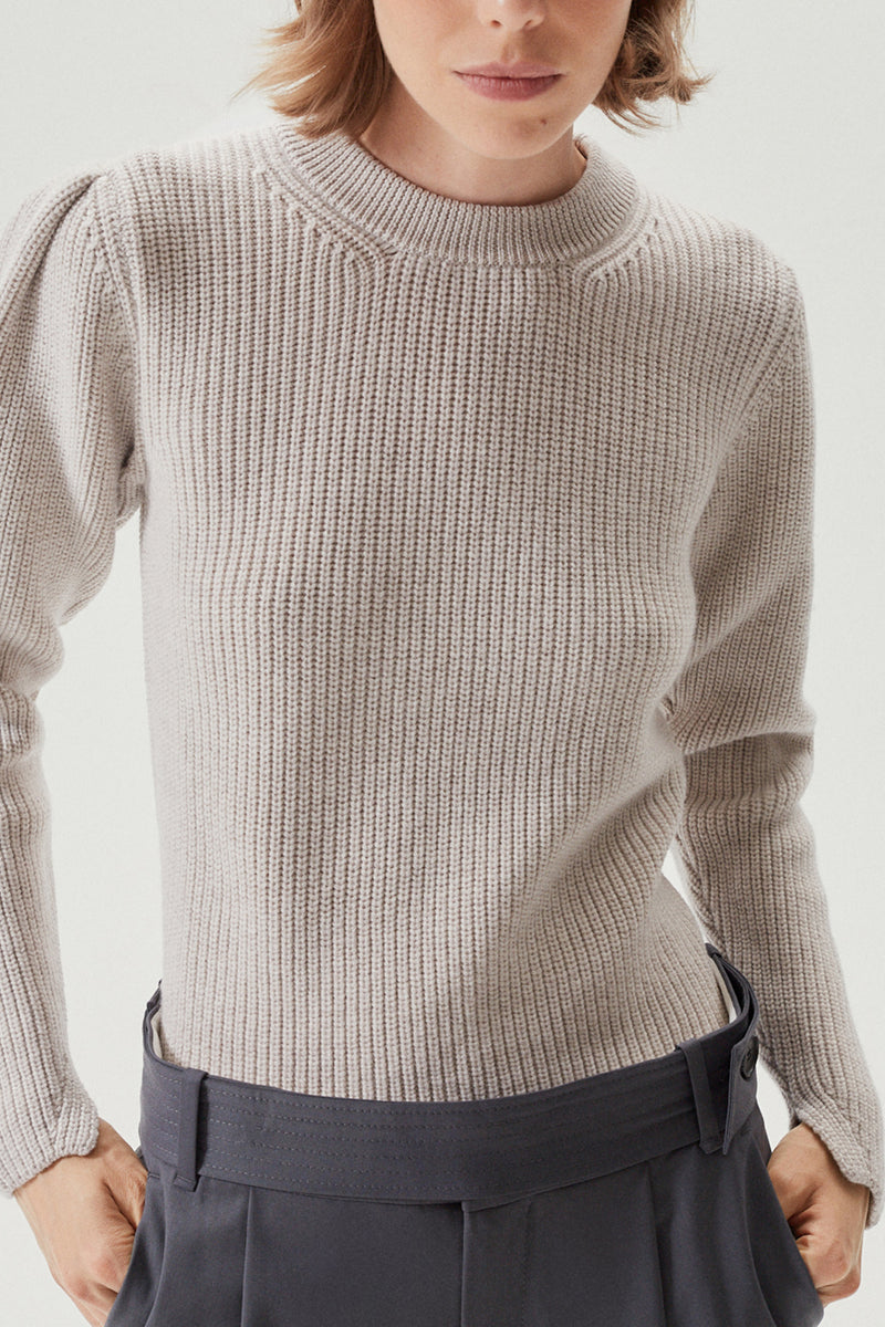 Pearl | The Merino Wool Sweater With Pinces - Imperfect Version