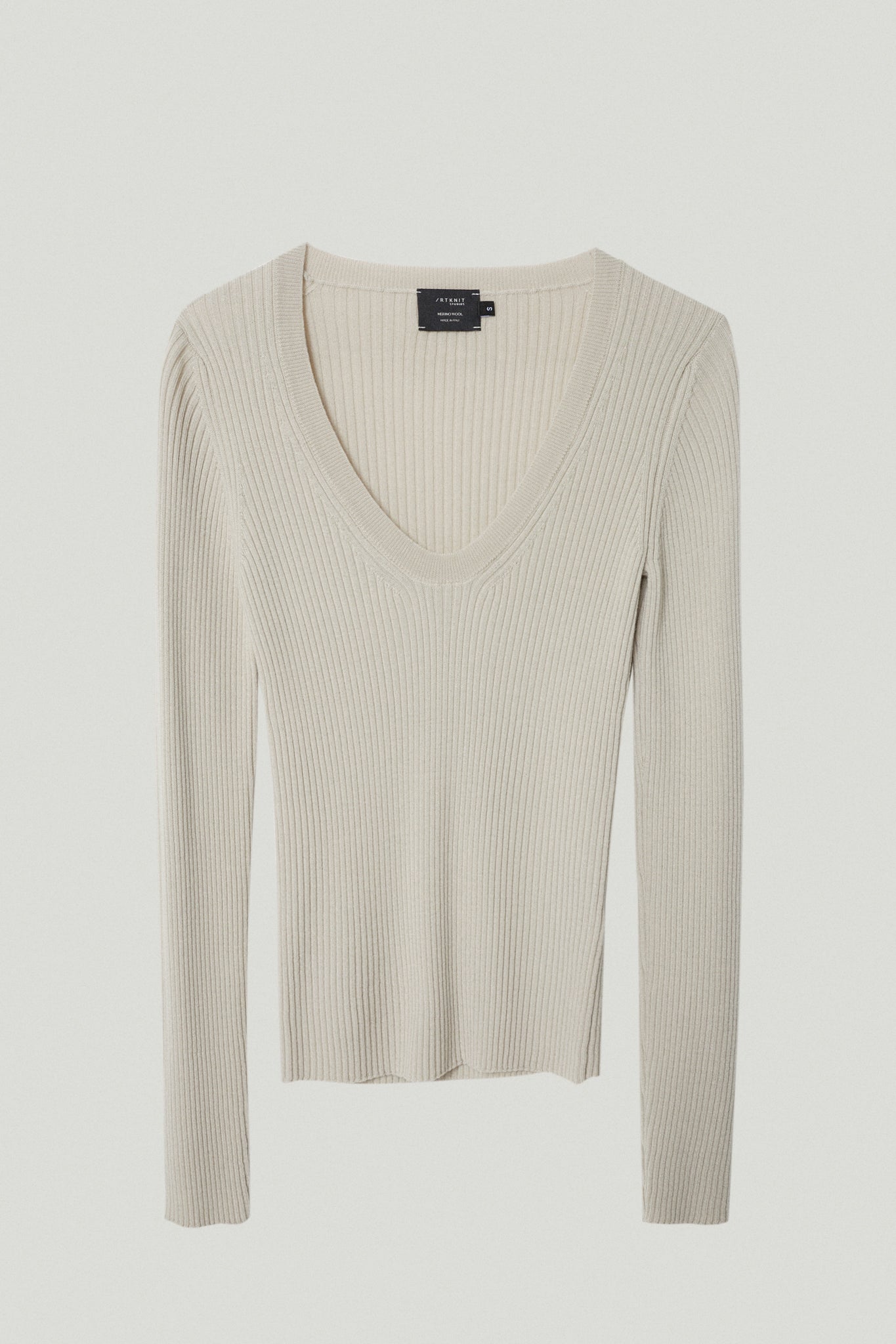 Pearl | The Merino Wool U-Neck Sweater