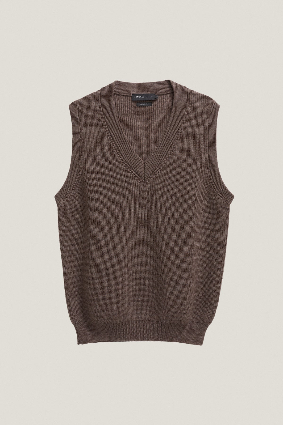 The Merino Wool Vest - Imperfect Version | Taupe