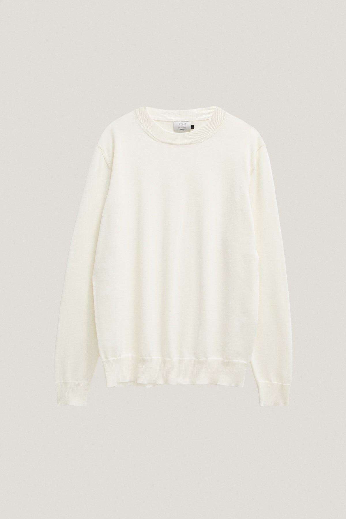 Milk White | The Organic Cotton Lightweight Sweater – Imperfect Version