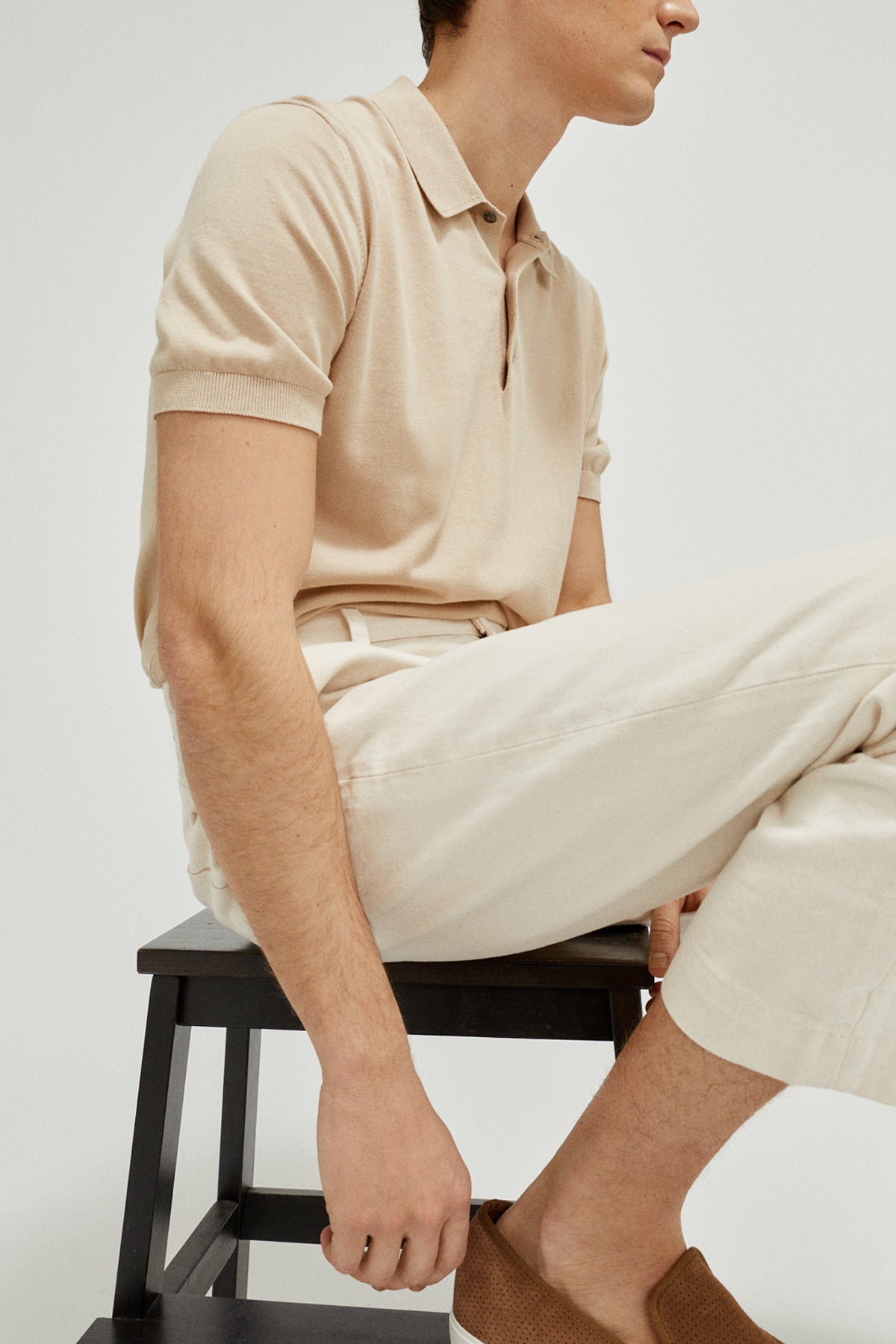 Sand | The Organic Cotton Polo – Imperfect Version
