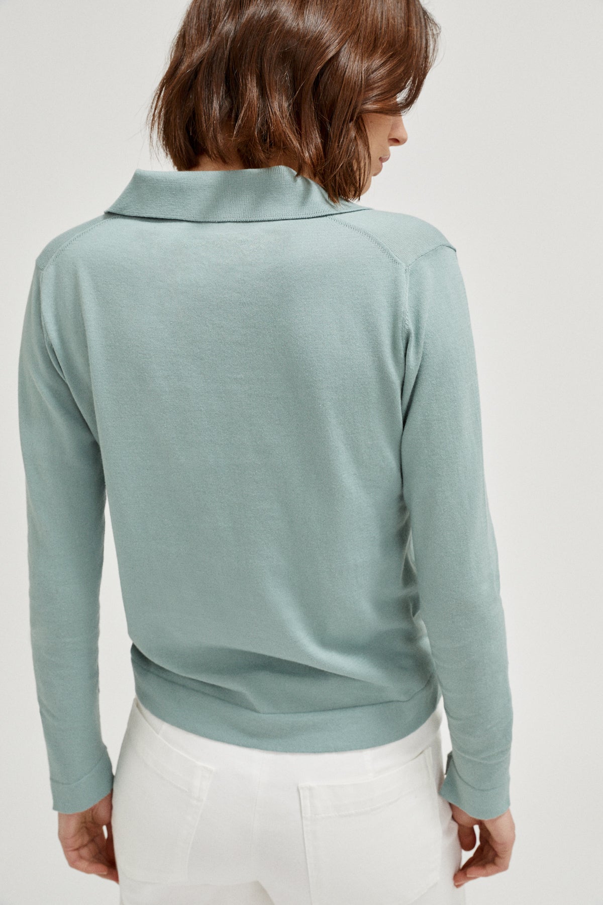 Mint | The Organic Cotton Lightweight Polo – Imperfect Version