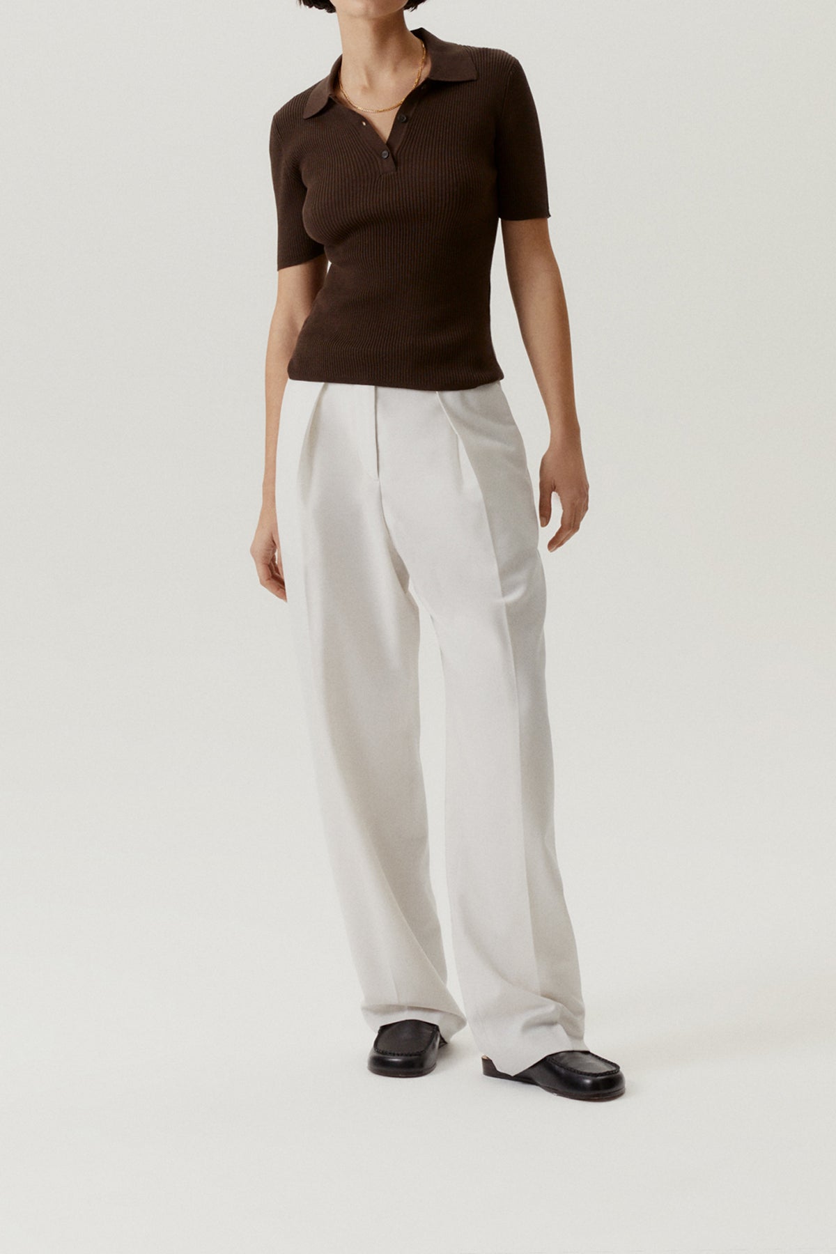 Polo a Costine in Cotone Organico - Versione Imperfect