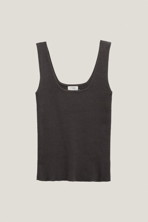 Graphite | The Organic Cotton Ribbed Tank Top – Imperfect Version