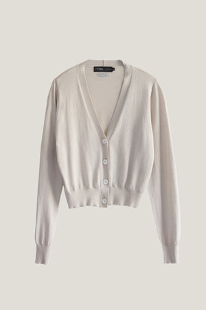 Pearl | The Silk Cotton Crop Cardigan – Imperfect Version