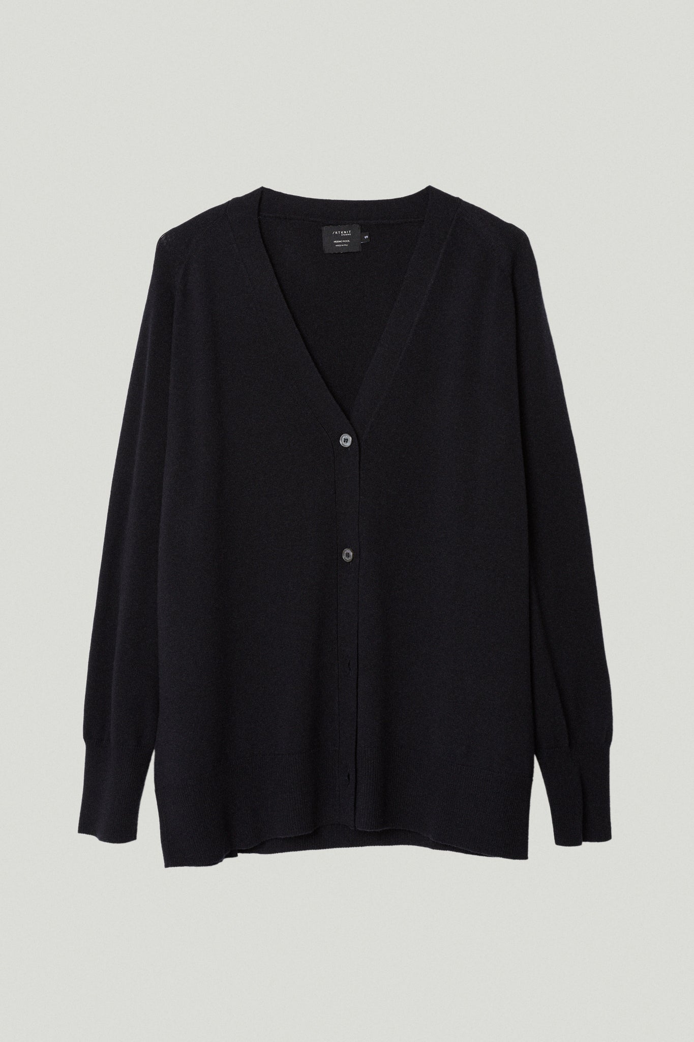 Midnight Blue | The Ultrasoft Wool Relaxed Cardigan