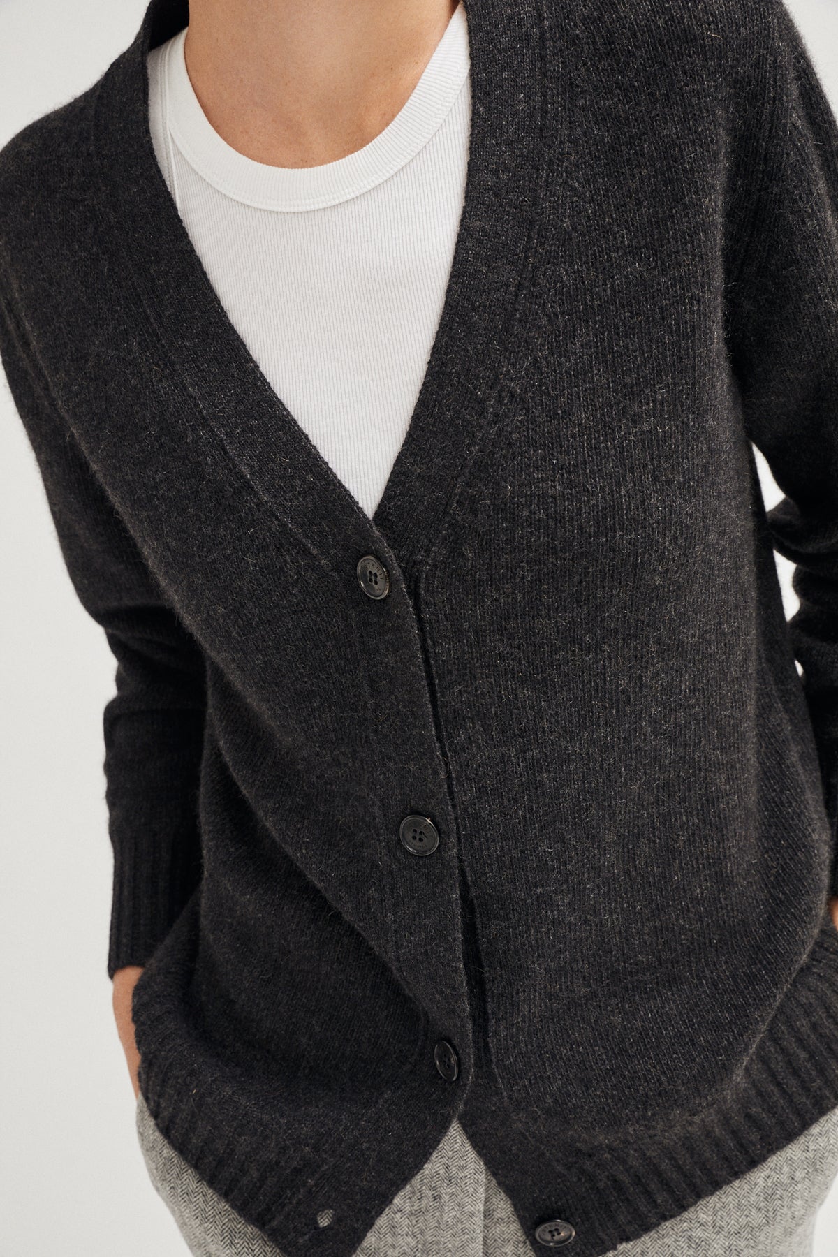 The Upcycled Cashmere Cardigan - Imperfect Version