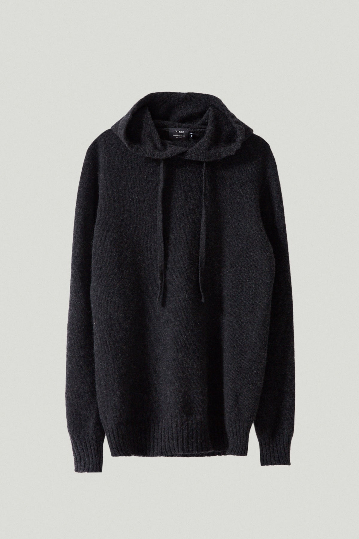 The Upcycled Cashmere Hoodie - Imperfect Version | Anthracite Grey