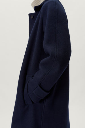 Blue Navy | The Woolen Coat