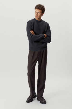 Ash Grey | The Woolen Perkins Sweater