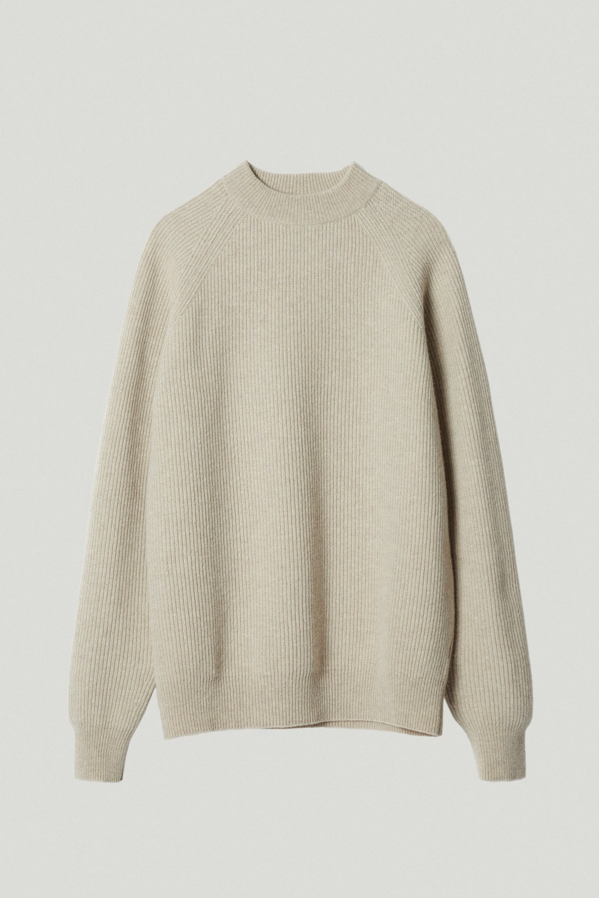 the woolen perkins sweater ecru