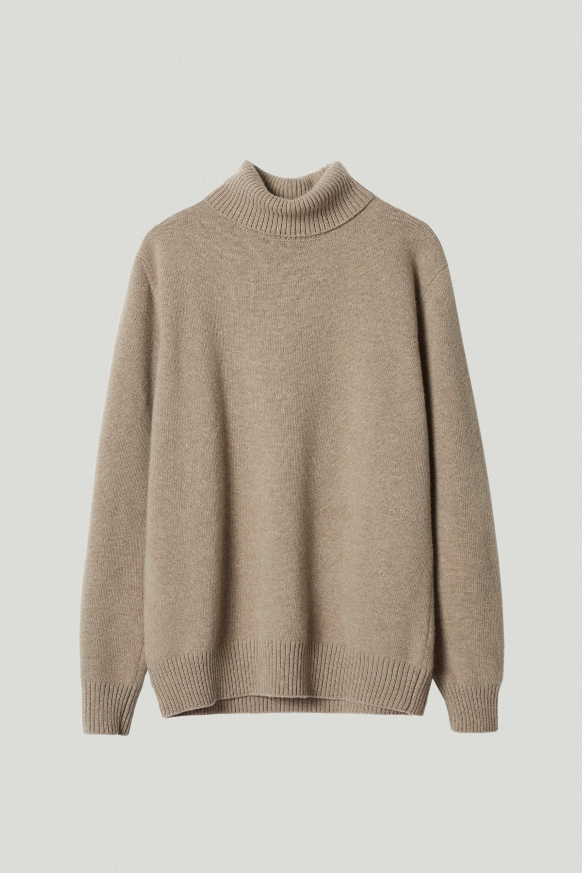 the woolen roll neck oak