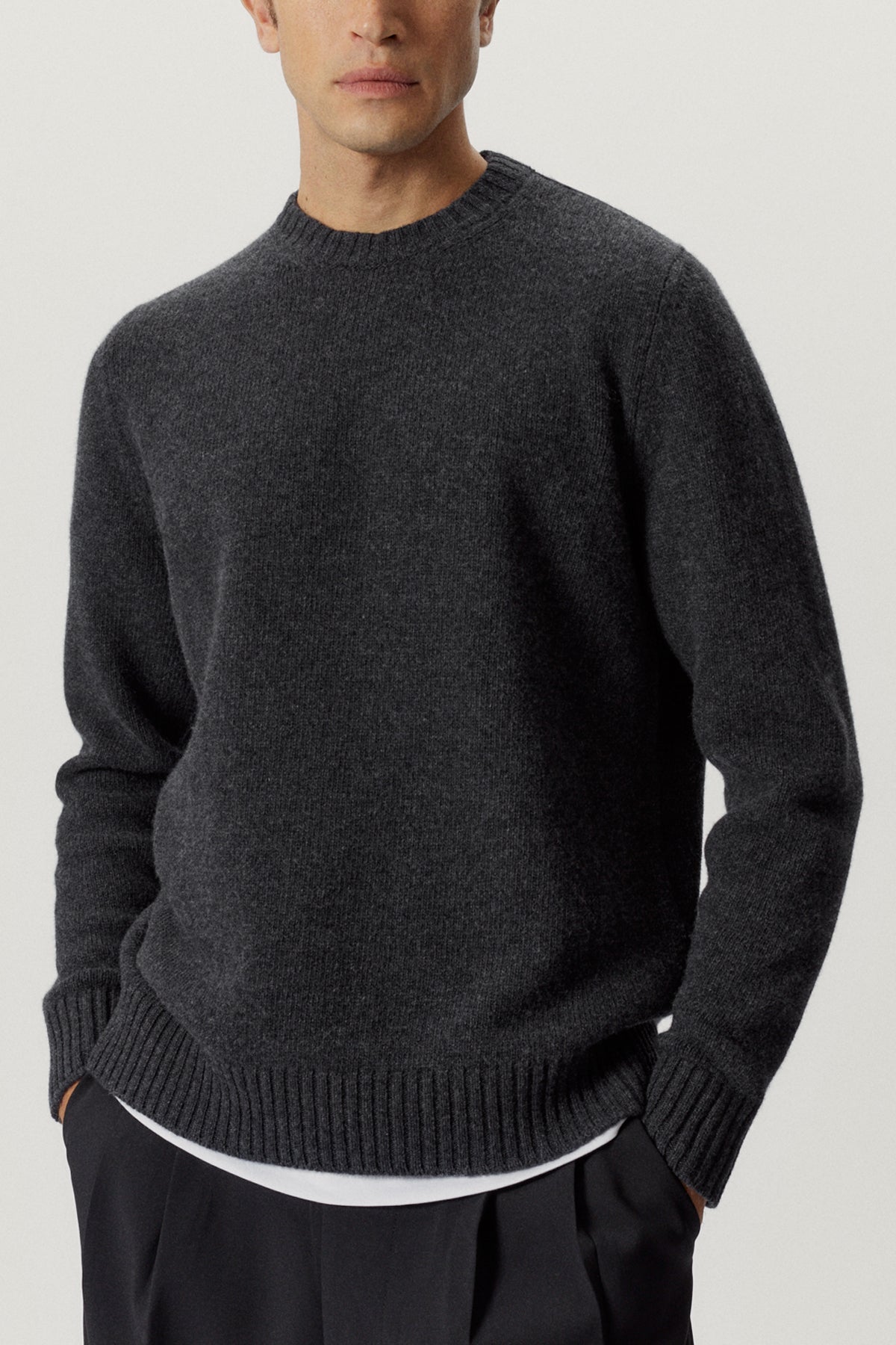 Girocollo in Lana Cardata – Versione Imperfect